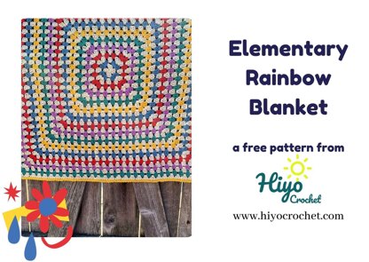 Elementary Rainbow Blanket