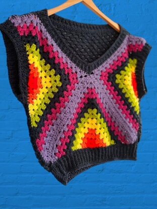 Joyful Crochet Tank Top