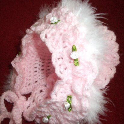 Girls crochet hat