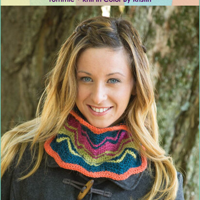Tommie Cowl in Classic Elite Yarns Color by Kristin - Downloadable PDF