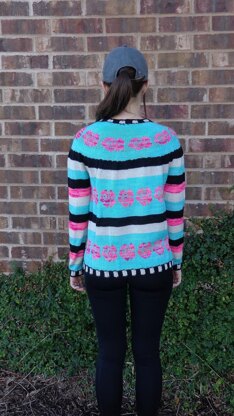 Bright Rose Sweater