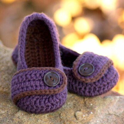 Valerie toddler house slipper pattern