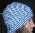 (Snowflake) Basket weave beanie