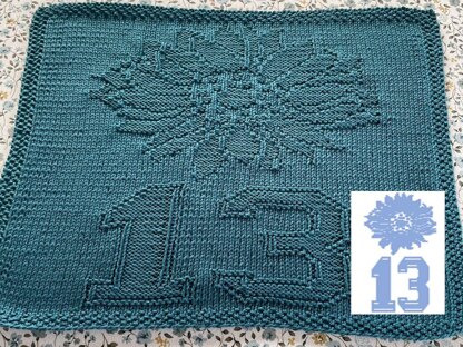 Nr. 302 – 23 – 13. Christmas Rose 89 stitches