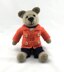 Toby teddy bear knitting pattern 19056