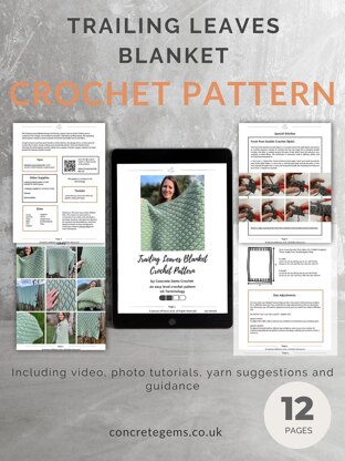 Trailing Leaves Blanket