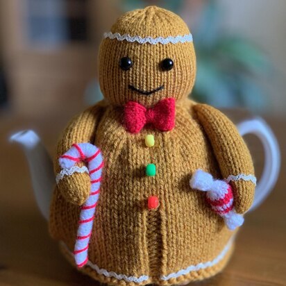 Mr Gingerbread Man Tea Cosy