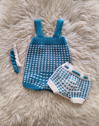 Serrana Baby Playsuit and Shorts | preemie-24 months