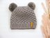 Knitting Pattern –Baby Cap “Little Star” & Triangular Scarf – No.192E