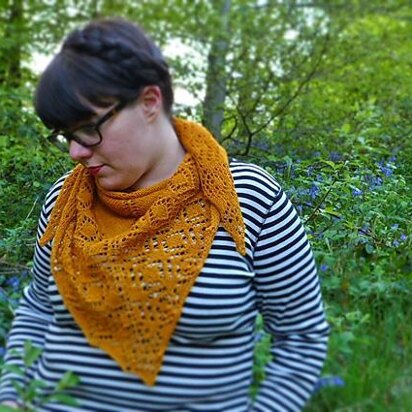 Kirkja Shawl - knitting pattern