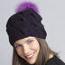 String Drew Cabled Hat & Cowl PDF