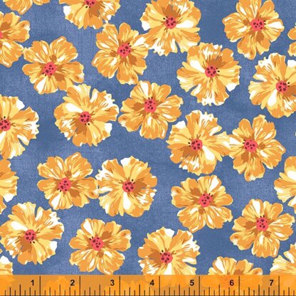 "Sadie" von Windham Fabrics - Flower Heads II - 52490-7