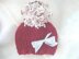 421 KNITTED PIXIE HAT, newborn to age 5