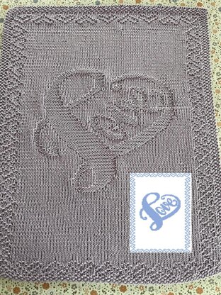 Nr. 812 Love Valentine guest towel