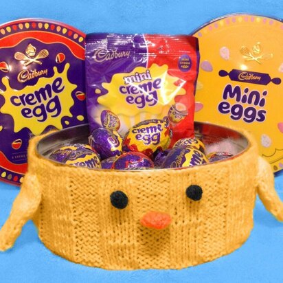 Easter Chick Mini Creme Eggs Tub Cover