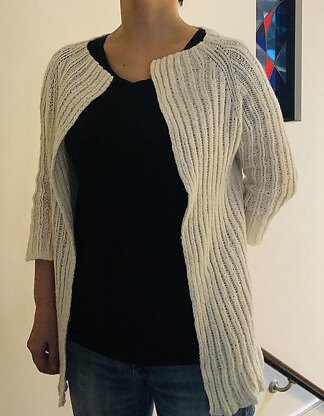 Light linen cardigan