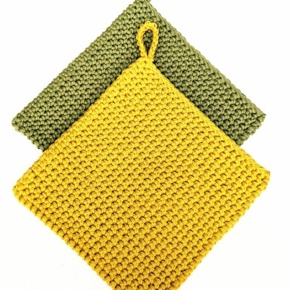 Crochet Thick Potholder