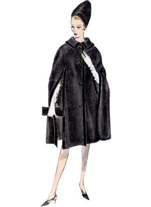 Vogue Misses' Cape V1838 - Sewing Pattern