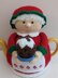 Mrs Claus tea cosy