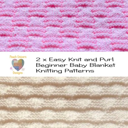 2 Easy Baby Blanket - Pyramids & Stepping Stones