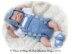 Traditional Romper Suit Set 7-12” doll