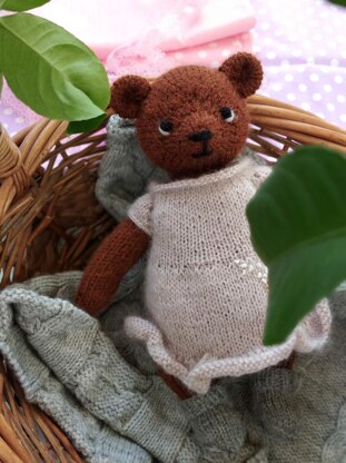 Teddy bear knitting pattern