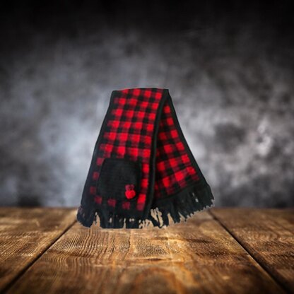 Plaid Pocket Shawl