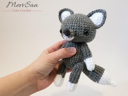 Amigurumi Woodland Critter Wolf