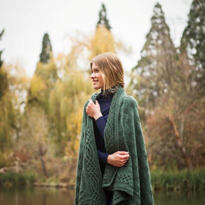 Stornoway Throw - knitting pattern