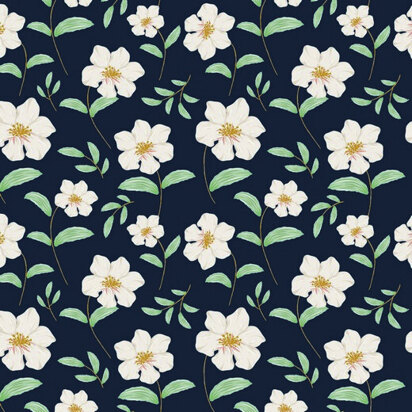 Poppy Fabrics - Lily Flower Jersey