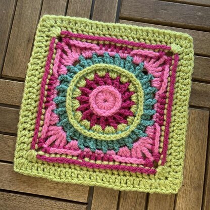 Ice cream granny square