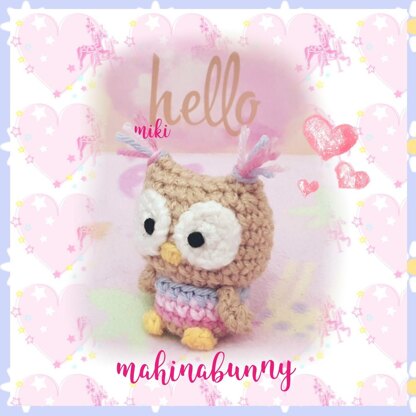 Cute and Kawaii Owl Amigurumi