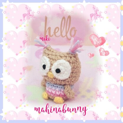 Cute and Kawaii Owl Amigurumi