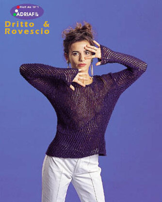 Blue Coast Pullover in Adriafil - Downloadable PDF