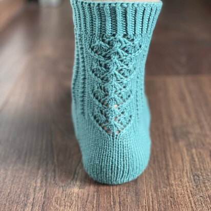 Four sisters socks - knitting pattern