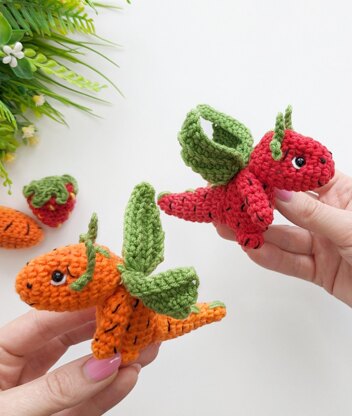 Crochet dragon pattern, amigurumi baby dragon crochet pattern
