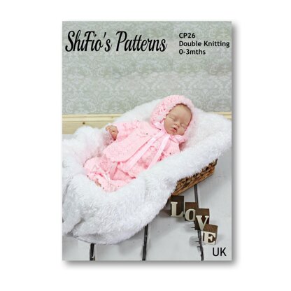 Crochet Pattern Baby Set #26