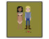 Pocahontas and John Smith In Love - PDF Cross Stitch Pattern