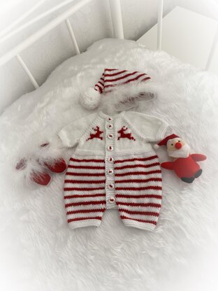 Mistletoe Reindeer Romper suit