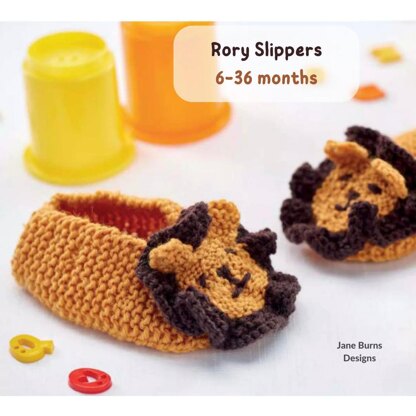 Rory the Lion Slippers