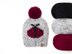 Ladybug Pompom Winter Hat