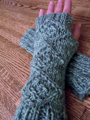 Fiona's Fingerless Mitts