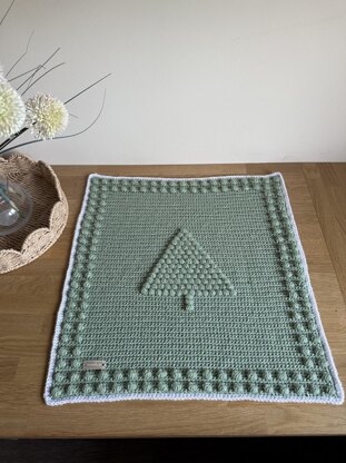 Christmas Tree Baby Blanket