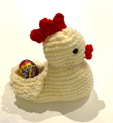 Easter Chicken Chocolate and Easter Egg holder