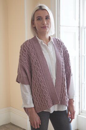 Aran Poncho Jacket