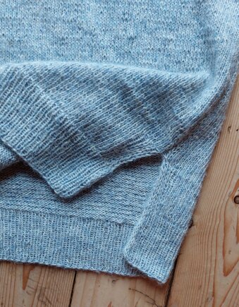 Pullunder mit Hebemaschen und Seitenschlitzen #2