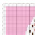 C2C Crochet Pattern Sweet Cupcake Pink White Blanket Baby Crip