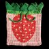 Strawberry Drawstring Bag