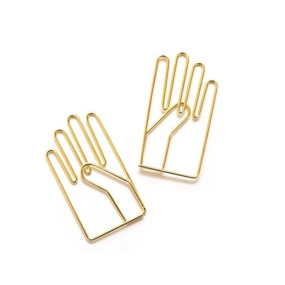 American Crafts Jen Hadfield - Reaching out Hand Clips