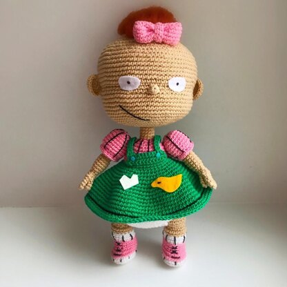 Phil and Lil by Rugrats PDF crochet pattern